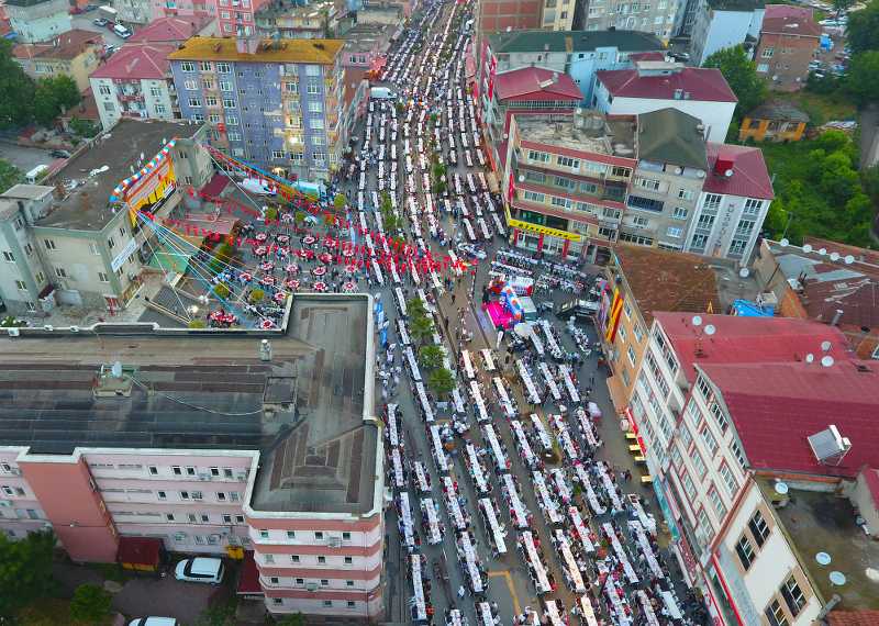 Samsun’un En Büyük İftar Sofrası