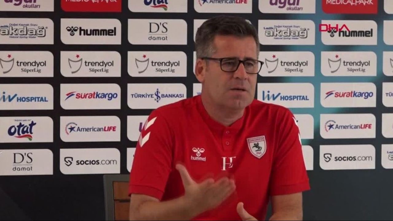 Samsunspor'un hocası Hüseyin Eroğlu'dan Antalyaspor açıklaması: Tek hedef galibiyet!
