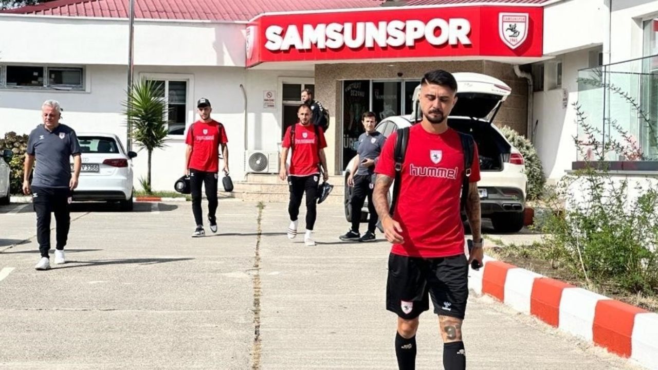 Samsunspor kafilesi Rizespor deplasmanına 6 eksik oyuncuyla yola çıktı!