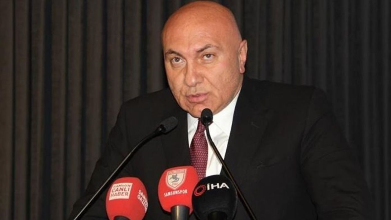 Samsunspor Başkanı Yıldırım: Ben bir yere gitmiyorum!