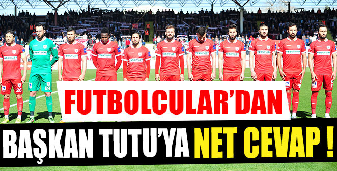 2 FUTBOLCU'DAN YÖNETİME NET CEVAP