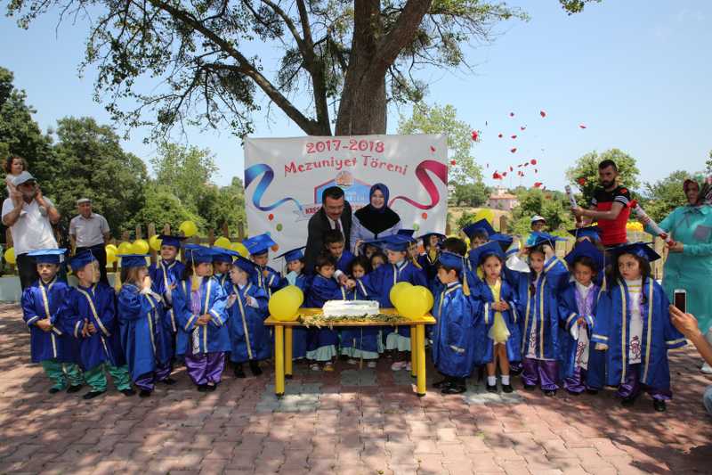 Atakum Belediyesi Kreşinde mezuniyet coşkusu