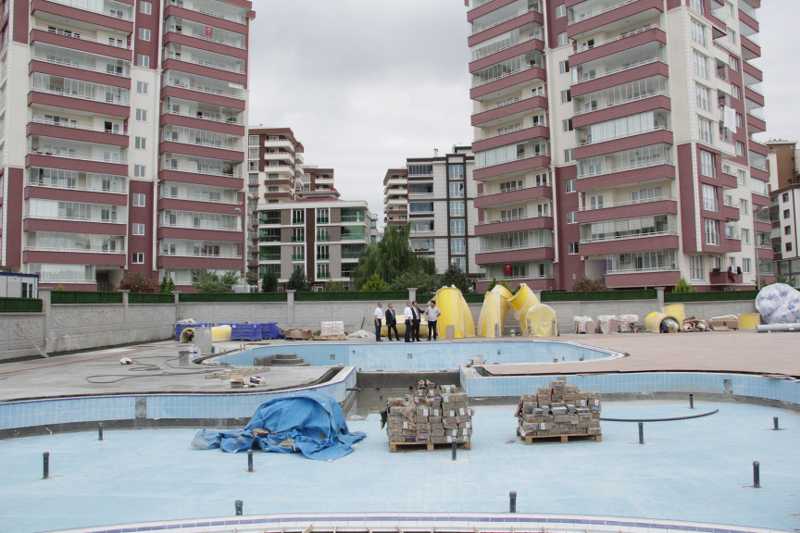 Atakum Belediyesi Aqua Park’ta sona doğru