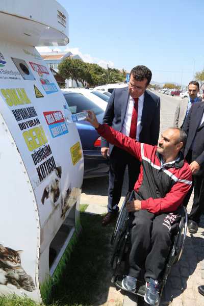 Başkan Taşçı, “Kapınızın önüne bir kap su koyun”