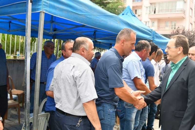 Başkan Şahin'den kederli aileye ziyaret