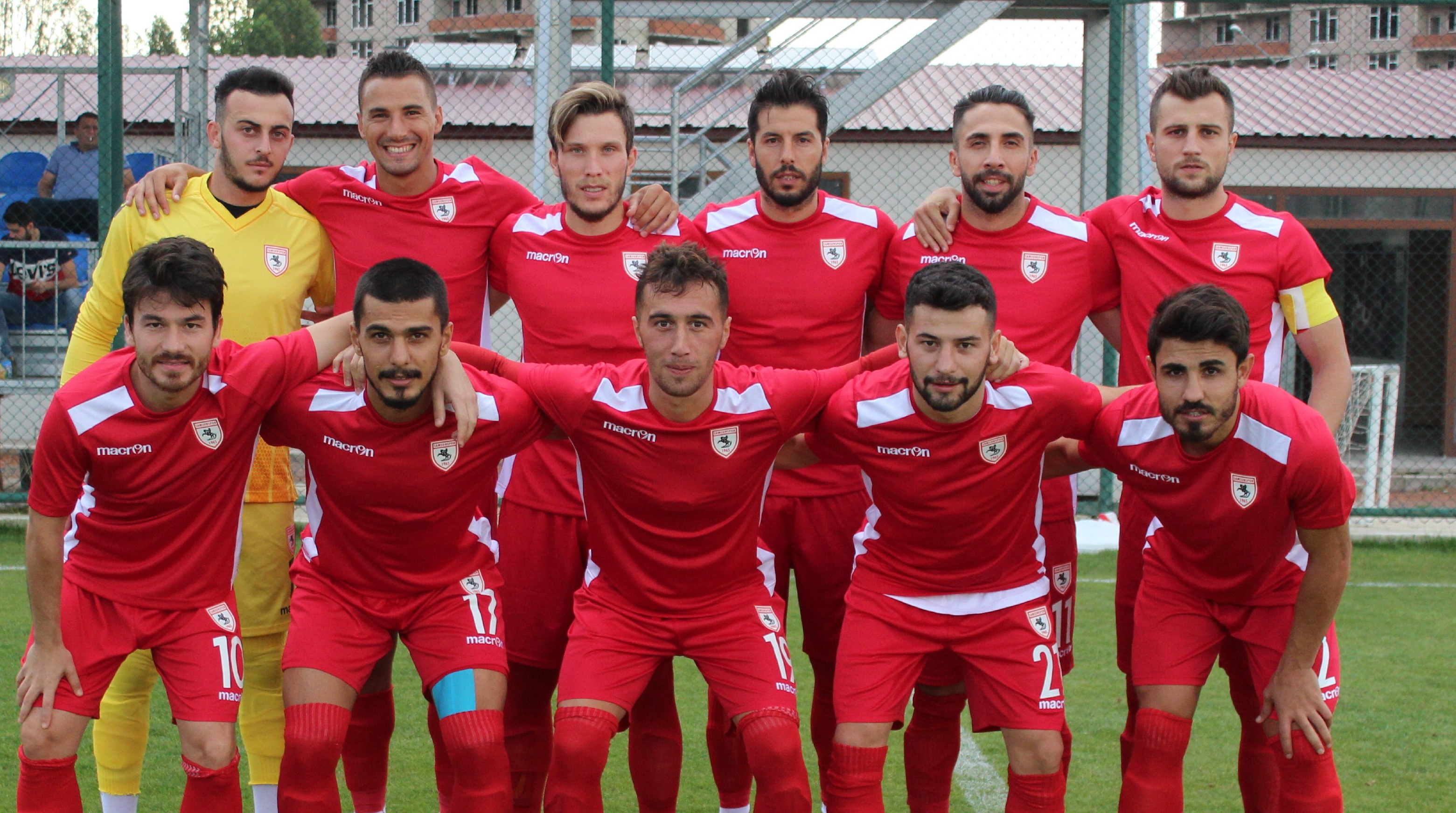 SAMSUNSPOR'UN YENİ TRANSFERİNDEN 2 GOL