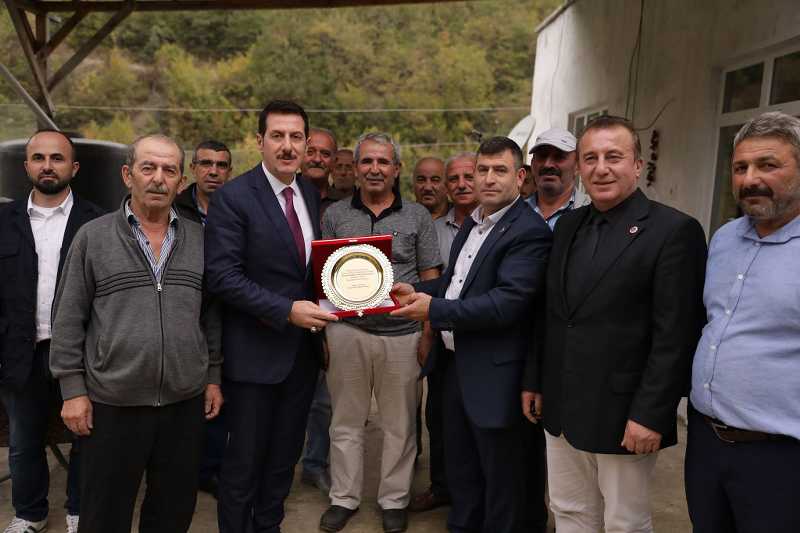 Başkan Tok’a Hizmet Teşekkürü