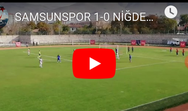 İŞTE SAMSUNSPOR'A 3 PUANI GETİREN GOL