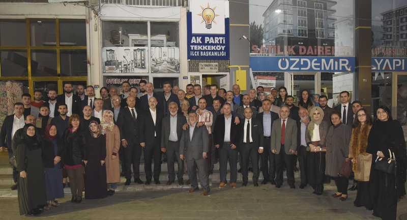 AK Parti Tekkeköy’e Çıkartma Yaptı