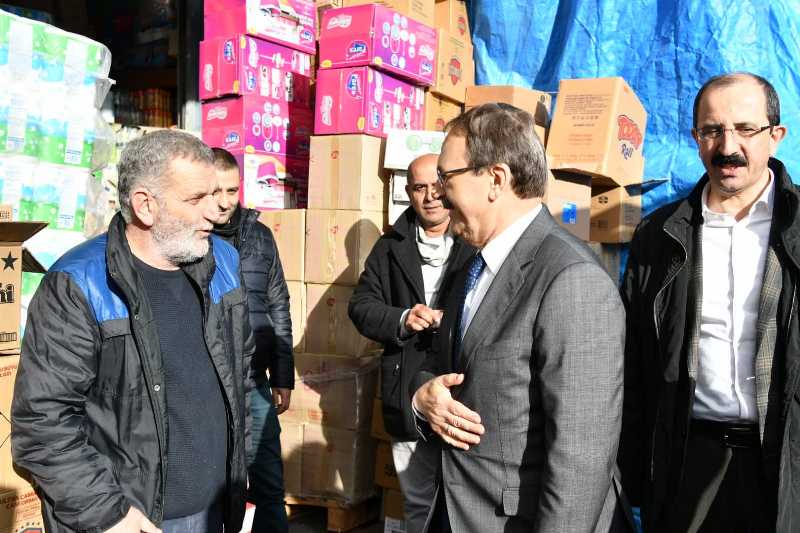 Başkan Şahin: Esnafımıza çözüm üretmek için çalışıyoruz