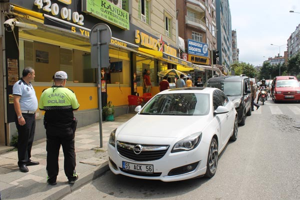 SAMSUN'DA ARAÇLARA SIKI DENETİM