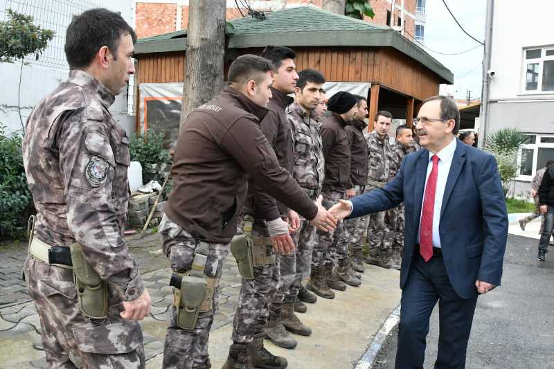 Başkan Şahin, Özel Harekat'ta