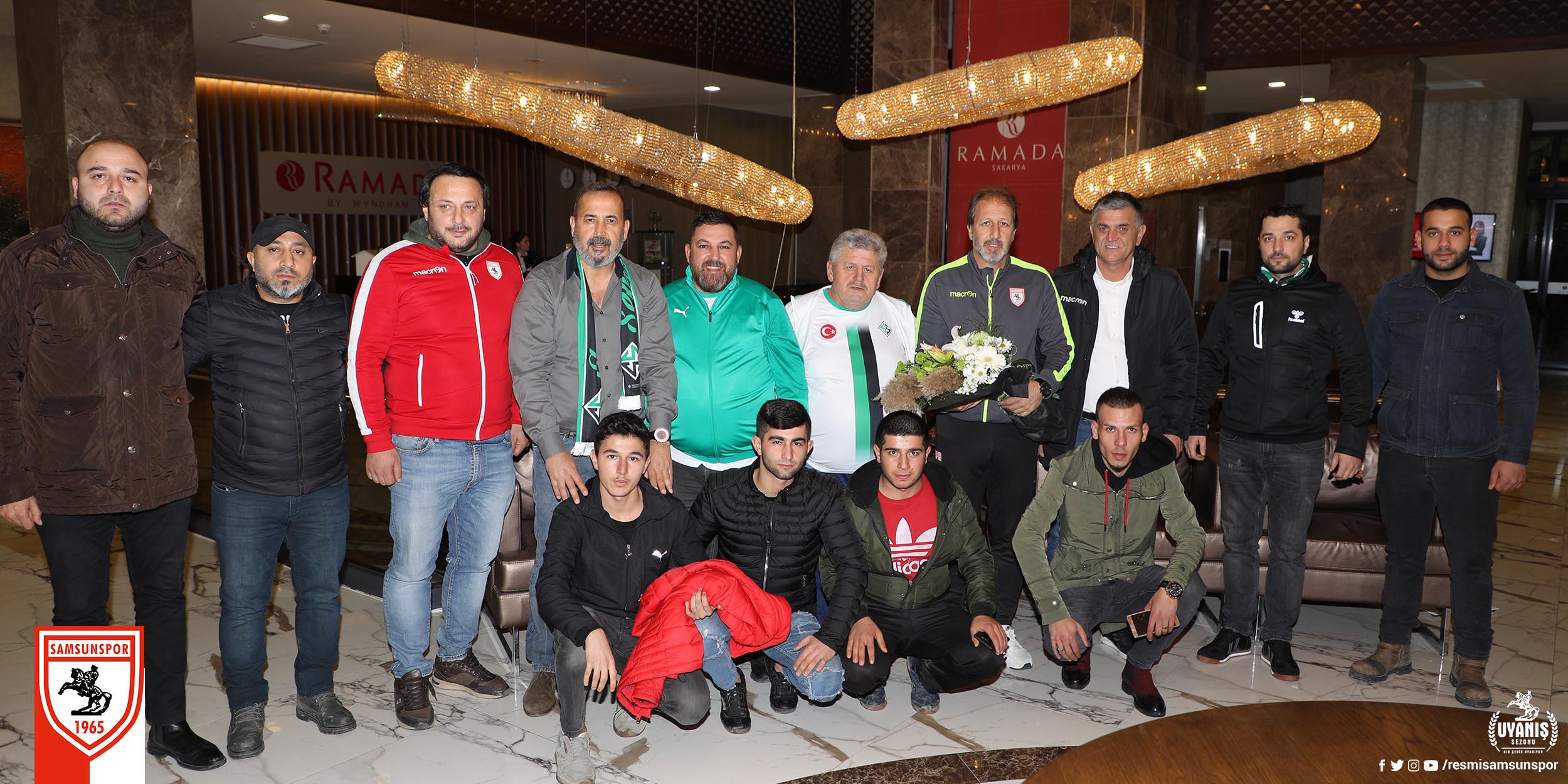 TATANGALAR'DAN SAMSUNSPOR'A ZİYARET