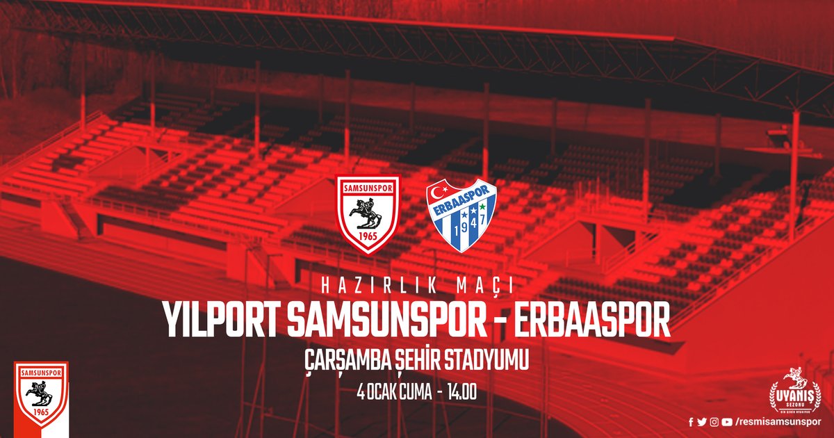 İŞTE SAMSUNSPOR'UN HAZIRLIK MAÇLARI