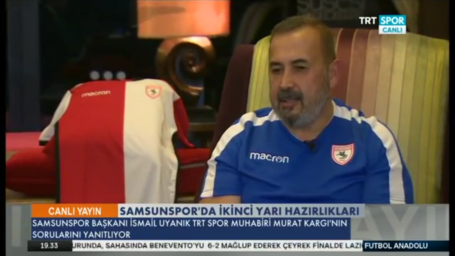 İSMAİL UYANIK'TAN TRTSPOR'A ÖZEL AÇIKLAMALAR