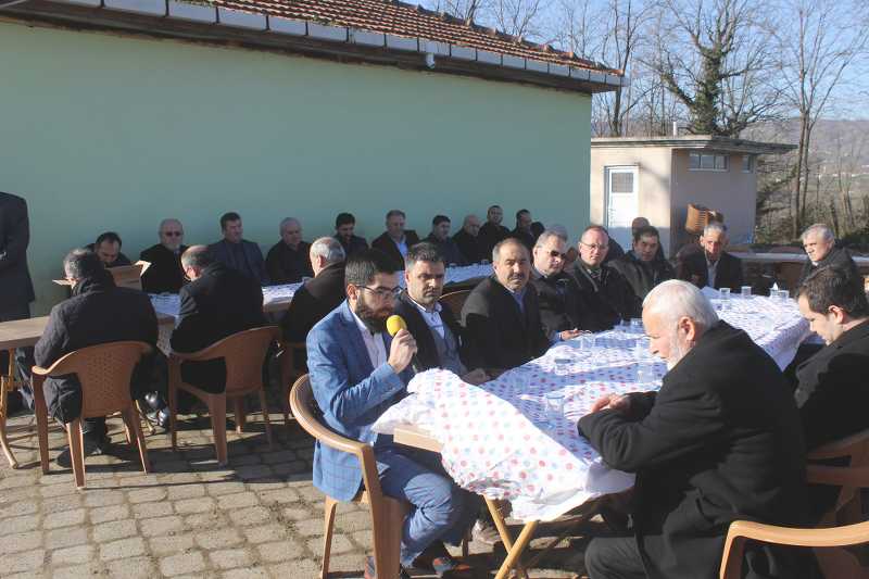 Yeni Büyüklü Mahallesi Yukarı Mahmutlu Camisi Temeli Dualarla Atıldı