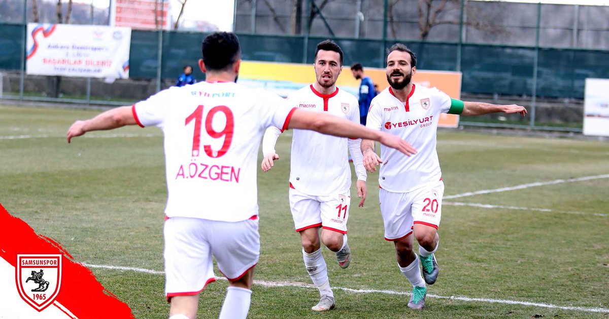 SAMSUNSPOR ANKARA'DAN GALİBİYETLE DÖNÜYOR