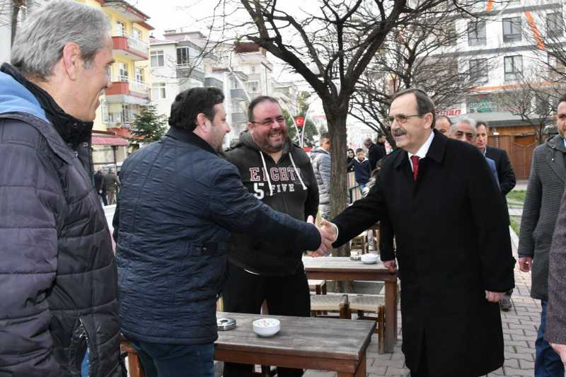 Cumhur İttifakı'nın Atakum Başkan Adayı Zihni Şahin'den esnafa garanti