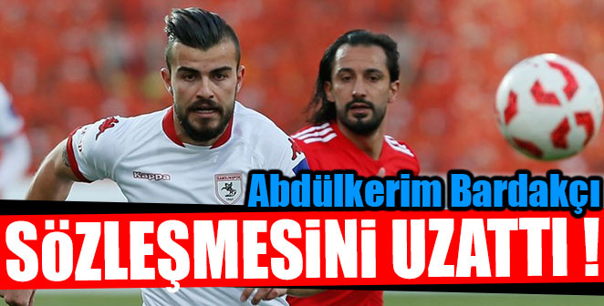 ABDÜLKERİM SÖZLEŞMESİNİ UZATTI