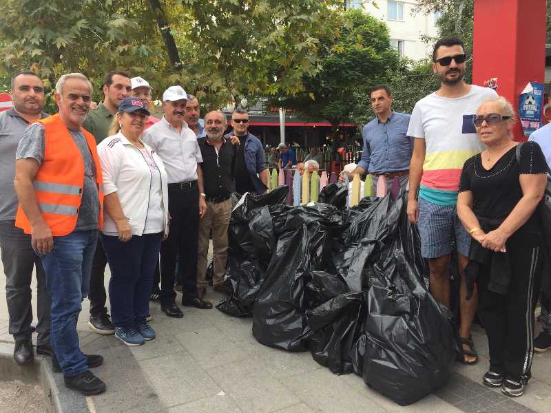 Atakumlular'dan temizlik dayanışması