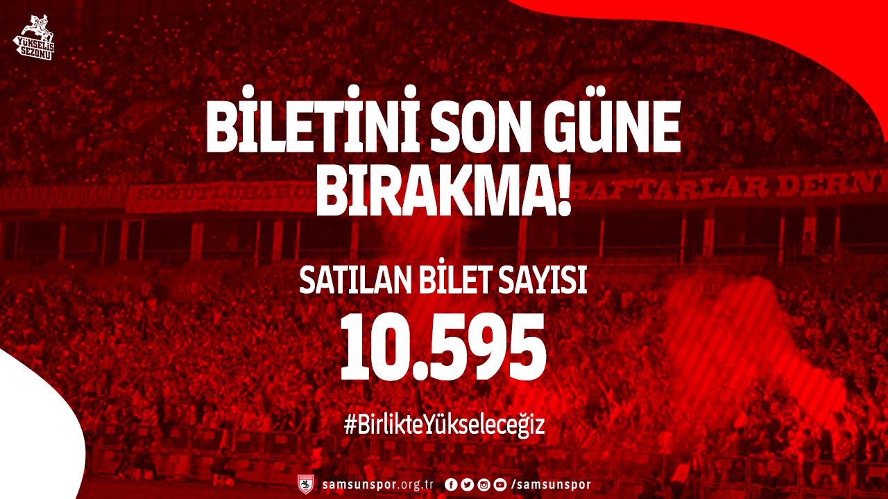 SAMSUNSPOR BİR İLKİ GERÇEKLEŞTİRİYOR