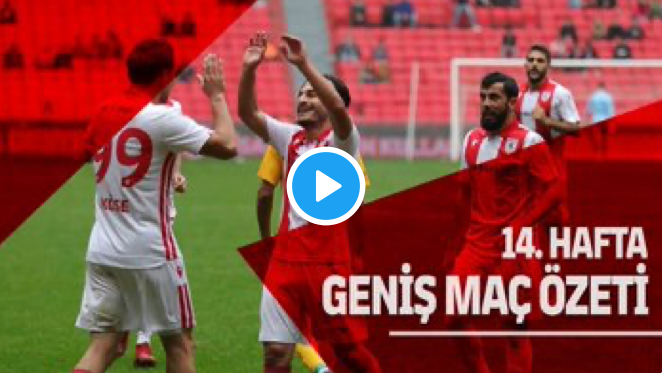 ÖZET | SAMSUNSPOR-ŞANLIURFASPOR 5-0