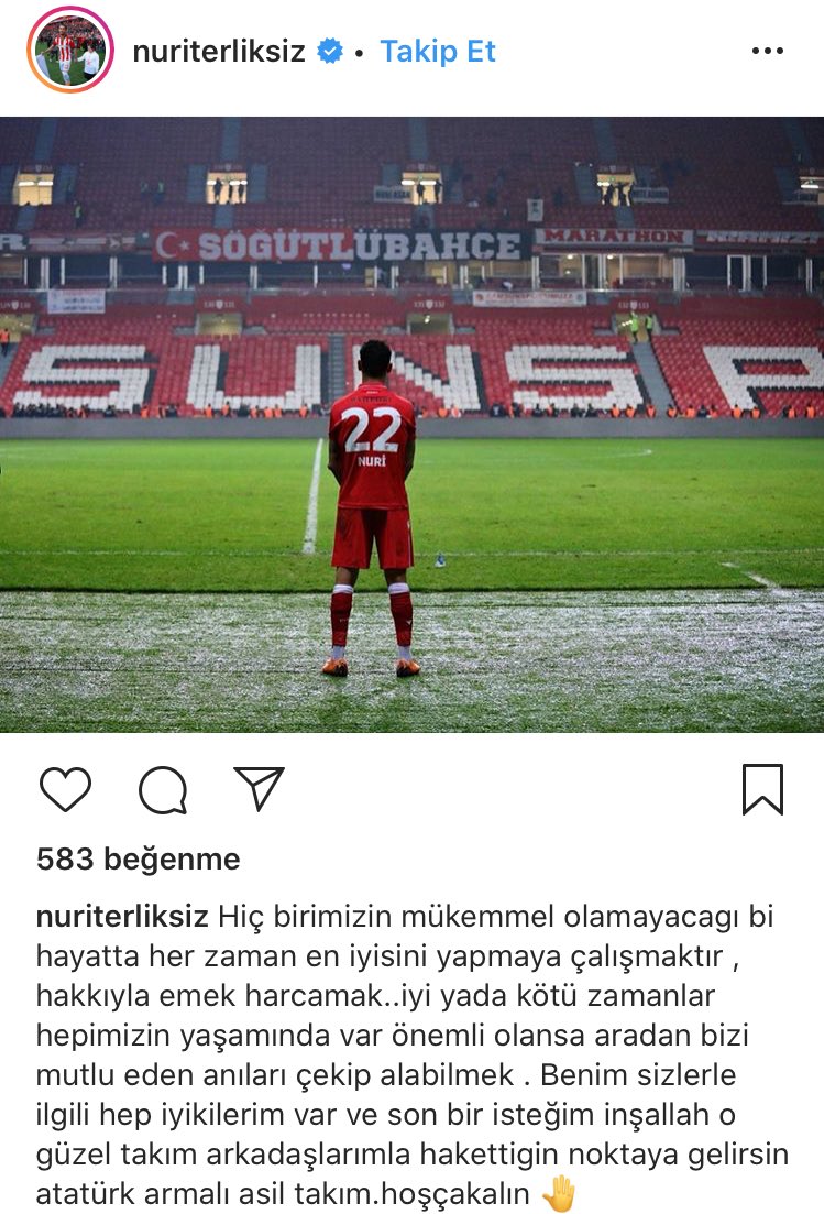 SAMSUNSPORLU FUTBOLCUDAN VEDA