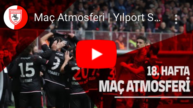 İŞTE SAMSUNSPOR-GÜMÜŞHANESPOR MAÇ ATMOSFERİ