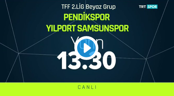 TRTSPOR CANLI YAYINI BÖYLE DUYURDU