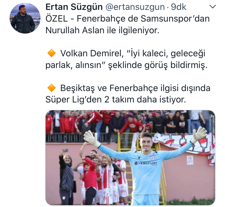 VOLKAN DEMİRELDEN NURULLAH ASLAN YORUMU