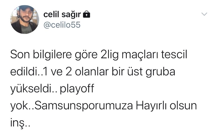 CELİL SAĞIRDAN FLAŞ PAYLAŞIM