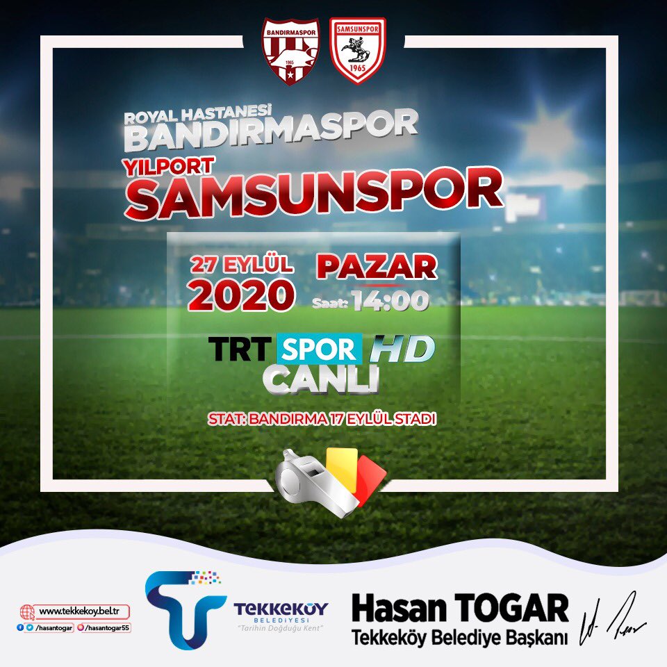 BAŞKAN TOGAR SAMSUNSPORA BAŞARILAR DİLEDİ