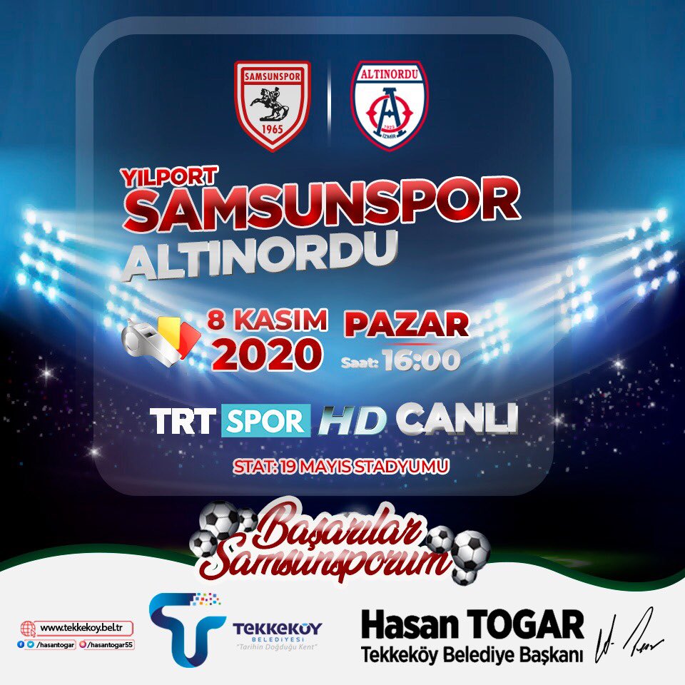 HASAN TOGARDAN SAMSUNSPOR’A BAŞARILAR