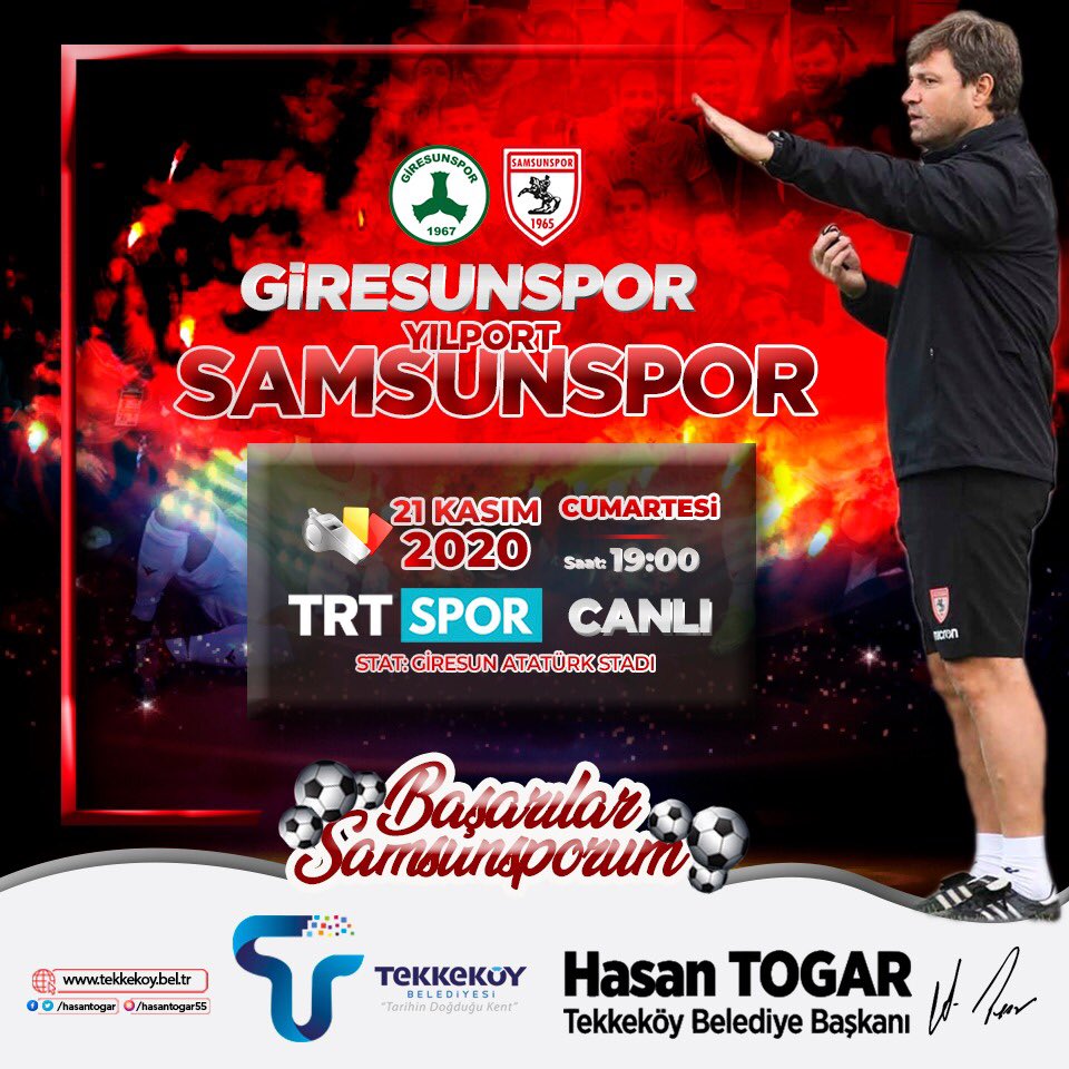 BAŞKAN TOGARDAN SAMSUNSPOR MESAJI