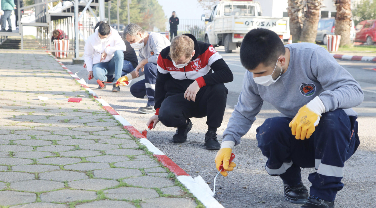 Atakum Belediyesi ve taraftar Samsunspor için omuz omuza