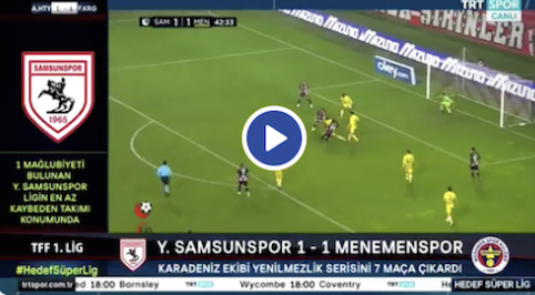 TRTSPOR SAMSUNSPORUN PENALTI YORUMU