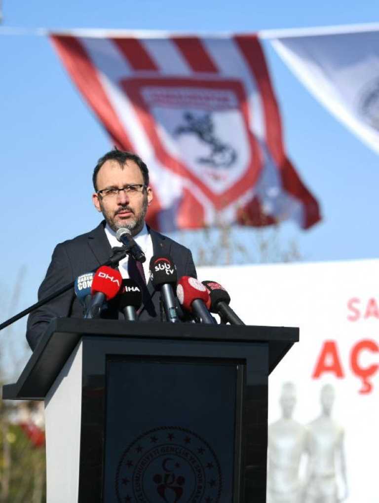 Samsunspor Anıtı muhteşem törenle açıldı