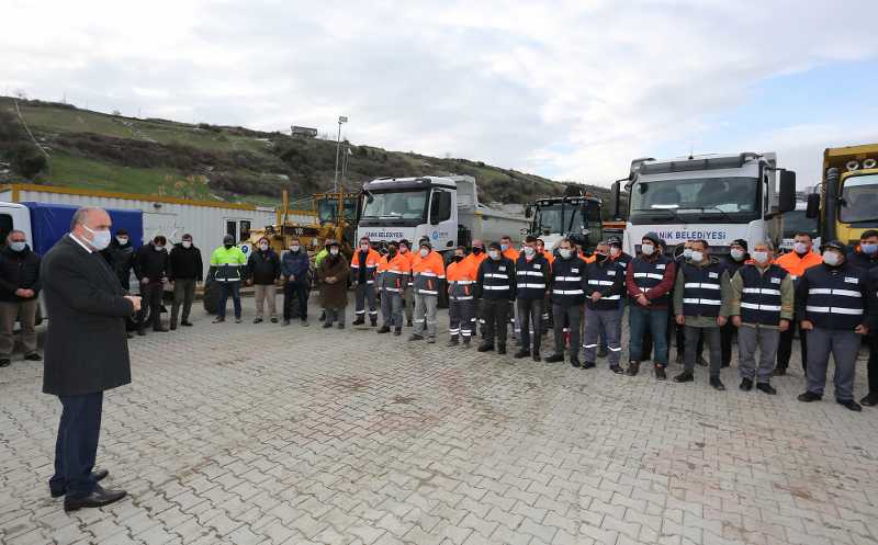 SANDIKÇI’DAN SAHA EKİBİNE TEŞEKKÜR