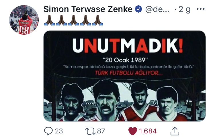 SİMON ZENKE 1.LİG TAKIMINA TRANSFER OLDU