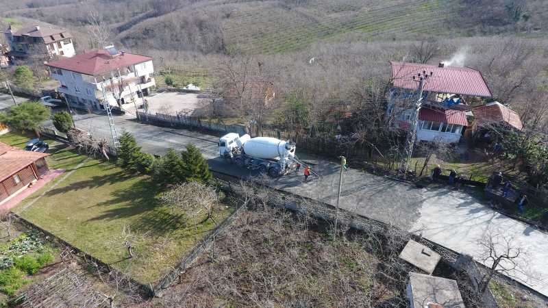 Terme'nin ulaşım ağı genişliyor