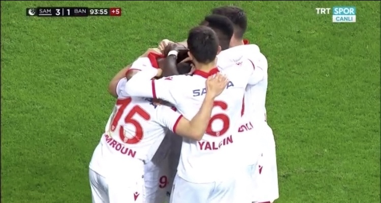 SAMSUNSPOR-BANDIRMASPOR 3-1 TÜM GOLLER