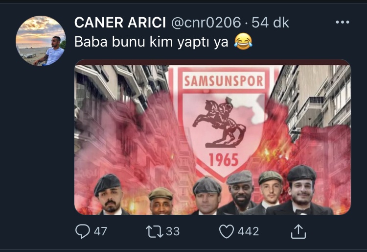 Samsunsporluların Büyük Beğenisini Kazanan Paylaşım