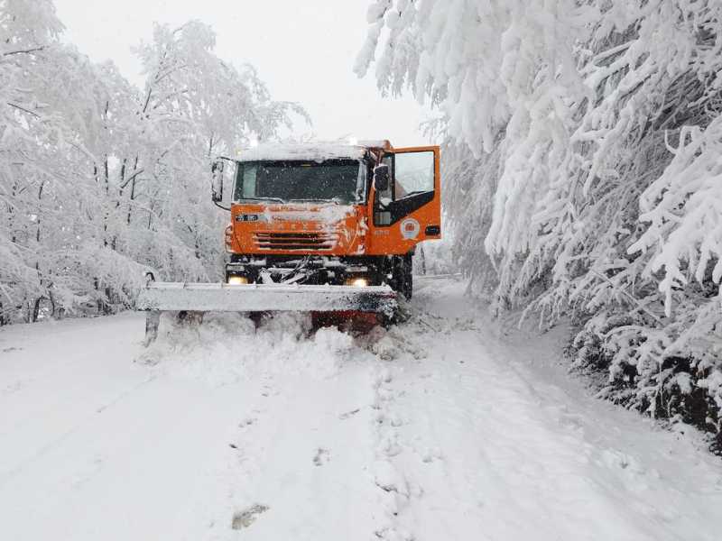 Samsun'da kar temizleme çalışmaları