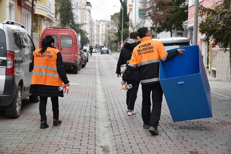 Atakum Belediyesi’nden örnek ‘Sıfır Atık’ sistemi