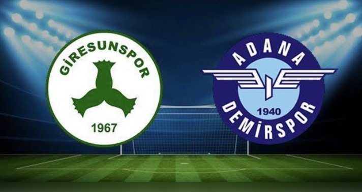 Adana Demirspor-Giresunspor Maçı Canlı İzle