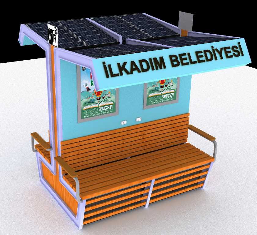 İlkadım'a güneş enerjili bank müjdesi