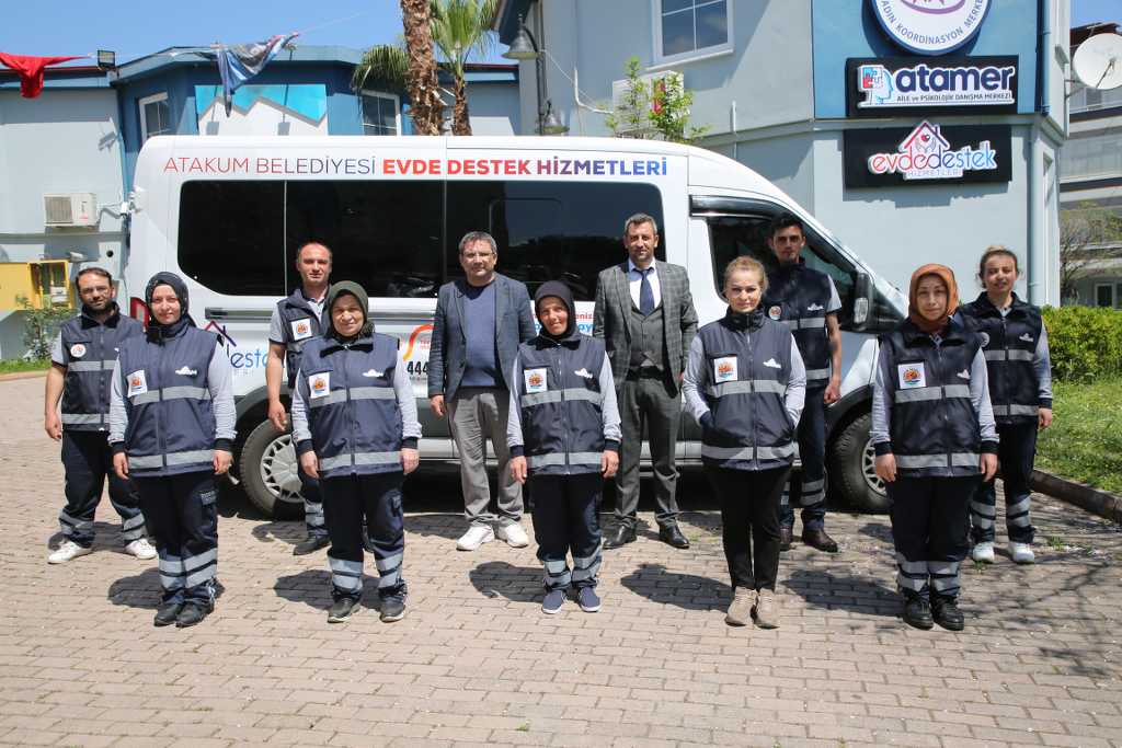 Atakum Belediyesi’ne ‘Evde Destek’ kayıtları başladı