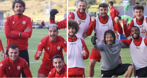 Samsunspor’un Yeni Transferleri İlk Kez