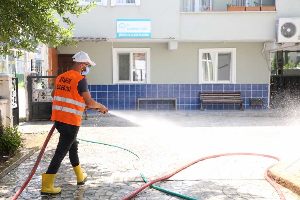 Atakum’da ibadethaneler bayrama hazır