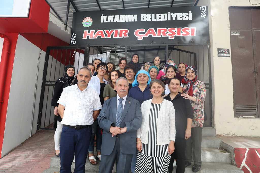 HAYIR ÇARŞISI VEREN EL İLE ALAN EL ARASINDA KARDEŞLİK KÖPRÜSÜ KURUYOR